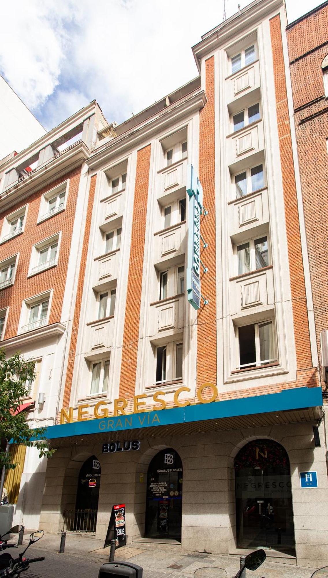 Negresco Gran Via Hotel Madrid Ngoại thất bức ảnh